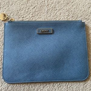 Blue DKNY Clutch